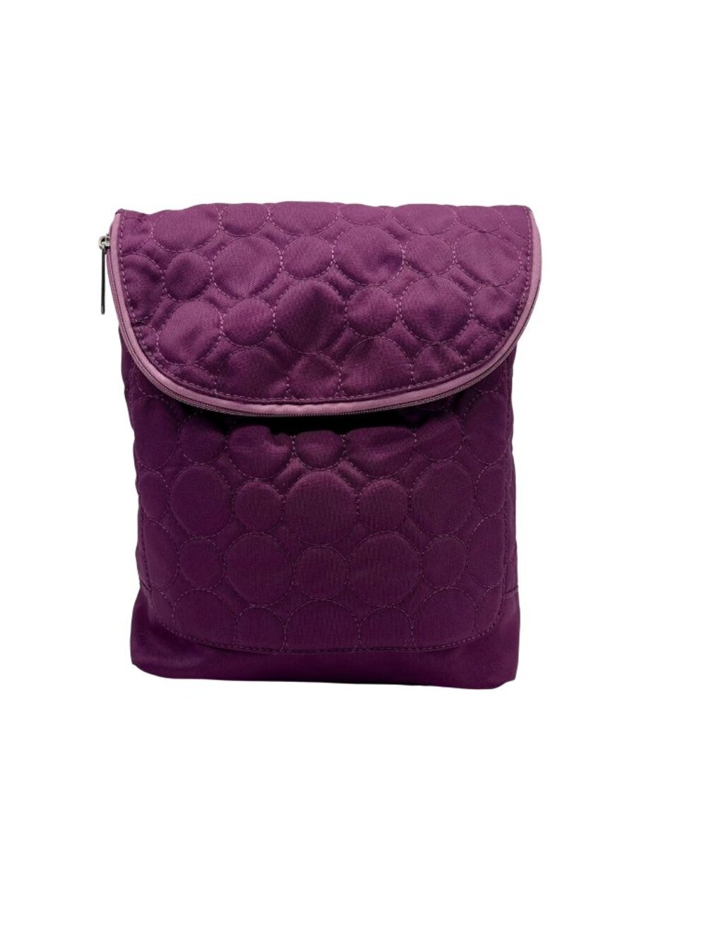 Thirty-One Purple Fabric Vary You Backpack